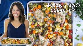 Easy One-Pan Chicken & Veggies Dinner Recipe