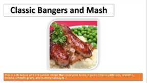 How to Make Classic Bangers and Mash | how to cook
