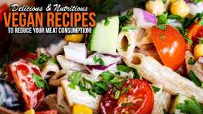 Delicious Vegan Recipes to Reduce Meat Intake | Vegan Pasta Salad Lunch