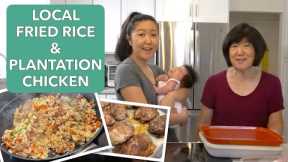 LOCAL FRIED RICE AND EASY PLANTATION CHICKEN RECIPE//Back in the Kitchen With Mom