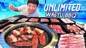 All You Can Eat JAPANESE WAGYU BBQ & MICHELIN STAR Chinese Food | GREAT WORLD CITY Food Tour