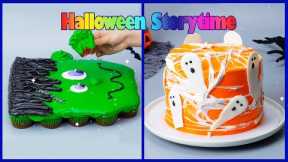 👻 Halloween Storytime 🌈 How To Make A Halloween Cake That Looks Amazing!