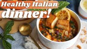 Vegan Italian Dinner Recipe 🌿 Tuscan Ribollita