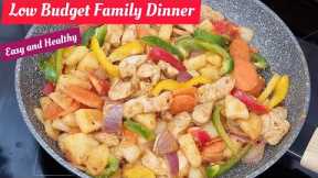 Easy Chicken Breast and Potatoes with Vegetables. Delicious Dinner Recipes !! Simple Family Recipe