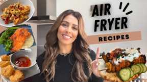 AIR FRYER RECIPES // 4 DELICIOUS THINGS TO MAKE IN YOUR AIR FRYER // NINJA DUAL ZONE AIR FRYER
