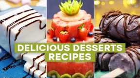 🔥 DELICIOUS Desserts IDEAS - 10 EASY Dessert RECIPES