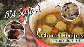 Traditional Scottish Church Recipes Comfort Beef Stew Bacon Pie Fudge Pudding