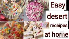 Easy desert receipes|easy desert receipe to make at home|Al_janat sweets