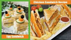 Chicken Sandwich Recipes 2 ways