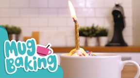 How to Make a Microwave Birthday Mug Cake | Baked In