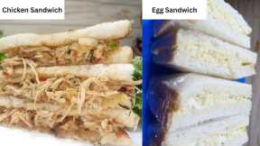 Chicken Sandwich Recipe | korean sandwich | Chicken Sandwich banane ka tarika | Egg Sandwich Recipe
