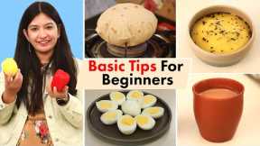 Basic COOKING TIPS & TRICKS for Beginners | CookWithNisha