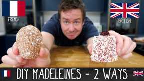 Homemade Madeleines - French & British recipes compared!