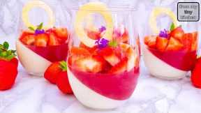 Strawberry Dessert Recipe | Easy To Make