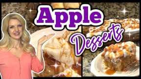 Apple DESSERTS for THANKSGIVING | These are DELICIOUS! | Fall Dessert Recipes | THANKSGIVING RECIPES