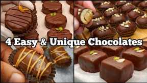 4 Best Homemade Chocolate Recipes| Super Delicious Chocolate Desserts| Quick & Easy