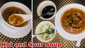 Restaurant Style Hot And Sour Soup| Chicken And Vegetables Soup Recipe