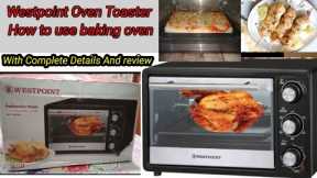 Unboxing westpoint Rotisserie oven with price | How to use baking oven by Hira village vlog