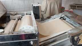 Machine bread baking in a local and traditional way / Recipe for local bread in the village #bread