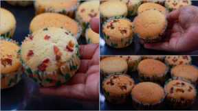 1 Batter 2 Type of Cupcakes | Vanilla Cupcake Recipe | Cupcake Recipe | Tutti Frutti Cupcake Recipe