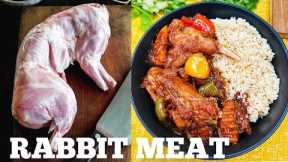 How to make simple but delicious RABBIT stew / rabbit meat recipe