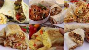 6 Best Homemade Wrap(Chicken,Beef,Egg,vegetable ) By Recipes Of The World