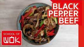 Simple Chinese Black Pepper Beef Stir Fry Recipe