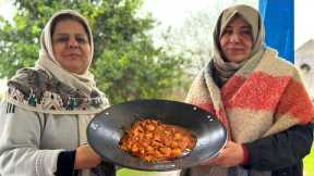 The recipe of a delicious and simple food with chicken ، Village Cooking