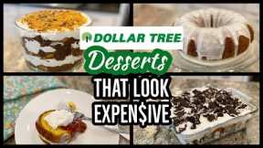 BUDGET DESSERT RECIPES // DOLLAR TREE DESSERTS FOR THE FAMILY