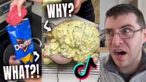 Pro Chef Reacts.. To the WORST TikTok food Hacks You've Ever Seen!
