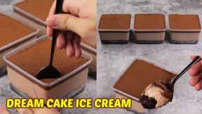 Dream Cake Ice Cream! [ No Steam, No Bake, No Oven, No Gelatin ]