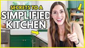 SIMPLIFY YOUR KITCHEN WITH THESE SIMPLE HACKS
