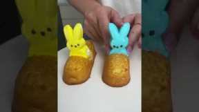 Easter Bunny Twinkie Treats 🐰 twinkies dessert ideas, desserts for kids. #eastertreats #twinkie