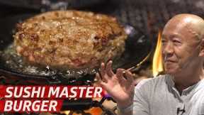 Legendary Sushi Chef Masa Invented a New Way to Cook Burgers — Prime Time