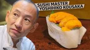 Sushi Master Yoshihiko Kousaka Has Earned a Michelin Star 10 Years in a Row — Omakase