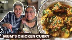 MUMS CHICKEN CURRY RECIPE | Ultimate comfort food | Easy Chicken curry | Food with Chetna