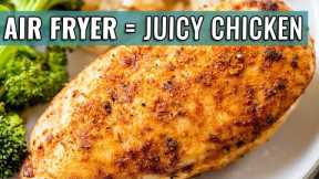 ONE Simple Trick for Juicy AIR FRYER Chicken (NO Breading!)