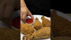 Crispy Fried Chicken ASMR Cooking #chicken #shorts #food #cooking #indianasmrworld #asmr #nonveg