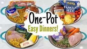 5 TASTY ONE POT RECIPES | The EASIEST Cheap & Simple Family Meals | Easy Cooking with Julia Pacheco