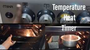 How to BAKE using an Electric Oven.//*Basics*