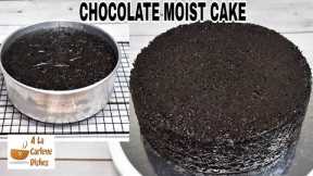 CHOCOLATE MOIST CAKE RECIPE