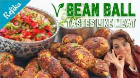 Refika’s Special Bean Ball Recipe 🧆 FEELS LIKE MEAT! —Vegetarian, Healthy, Tasty and Easy Meal Idea
