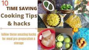 10 time saving cooking tips & hacks | follow these tips & tricks for food storage and preservation