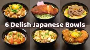 6 Ways to Make Delish Japanese Bowls - Revealing Secret Recipes!
