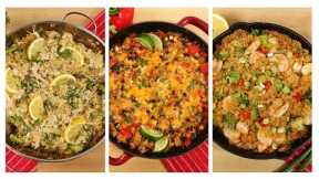 3 Healthy One Skillet Quinoa Recipes | Dinner Made Easy