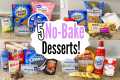 5 NO-BAKE DESSERTS | The Best EASY
