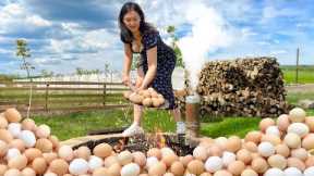 😧How to Cook 100 Eggs in a Tandoor! The Great Gastronomic Adventure