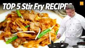 Top 5 Stir Fry Recipes by Chinese Masterchef | Cooking Chinese Food • Taste Show