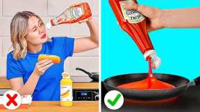 FOOD HACKS FOR LAZY ONES || Genius Food Hacks And Funny Tricks You Can Easily Repeat