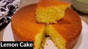 How to Make Fluffy LEMON CAKE | Homemade | Bake with Me